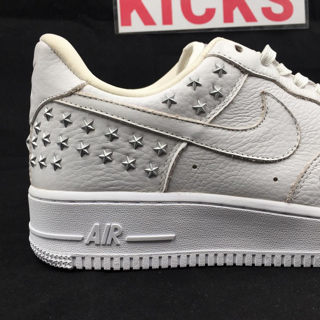 nike air force 1 studded white